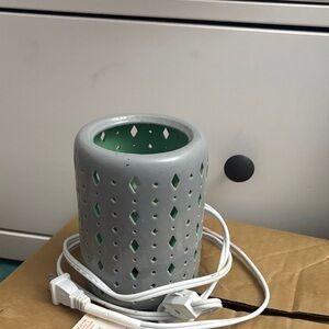 Gray Ceramic Electric Wax Warmer